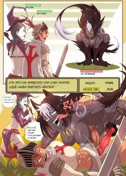 A Wild Shewolf Appeared! A Wild Shewolf Appeared!