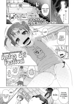 Antes del festival Antes del festival