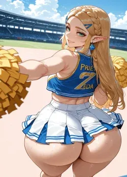 Zelda - Cheer Captain Zelda - Cheer Captain