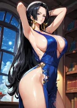 Boa Hancock X BBC X Goblin - AI Generated Boa Hancock X BBC X Goblin - AI Generated