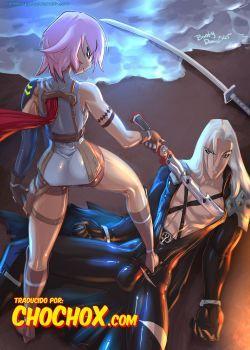 Lightning vs Sephiroth 