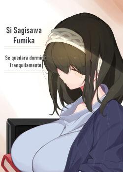 Sagisawa Fumika ga Shizuka ni Inemuri Sureba