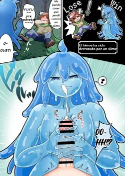 Paizuri Sakusei Slime ni Makeru Manga