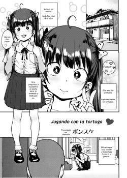 [Ponsuke] Jugando con la tortuga