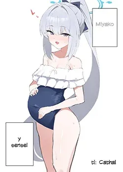 Embarazando a la conejita (Blue Archive)