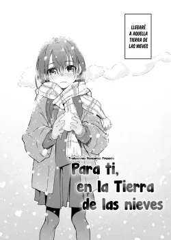 Para ti en la tierra de las nieves